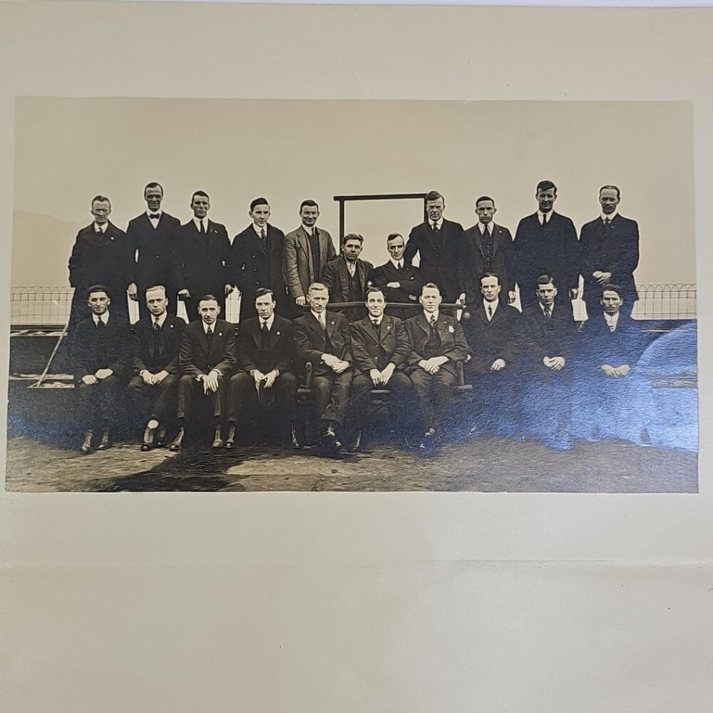 1920s-1930s Group Of Men Photograph Canadian Or British